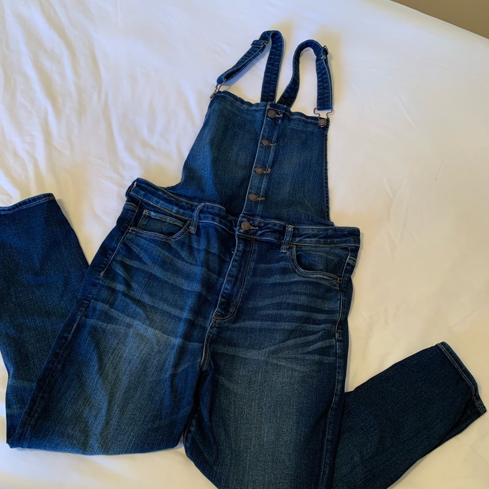 American Eagle jegging Overalls